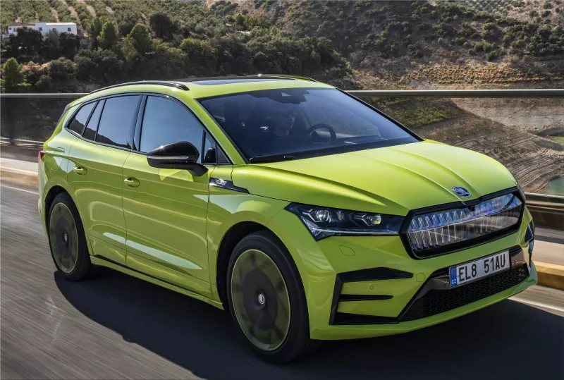 Skoda Enyaq RS iV: fast, efficient, and environmentally friendly | Gerane